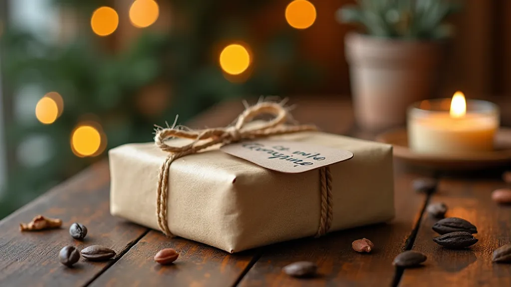 Wrapped tea blend gift